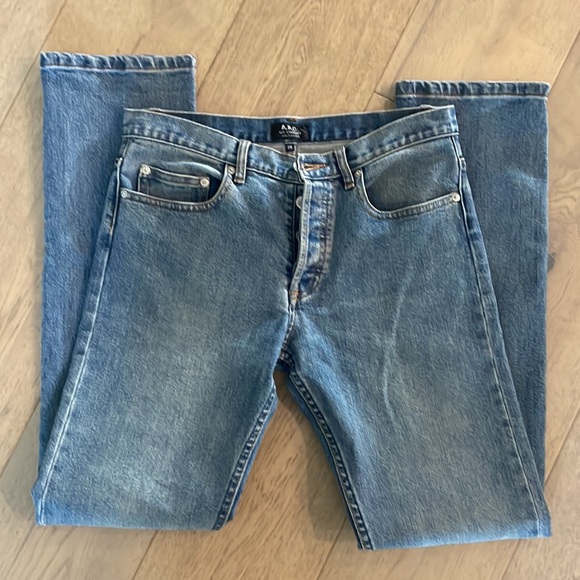 A.P.C | Mid Rise Straight Leg Jeans - Picture 2 of 14